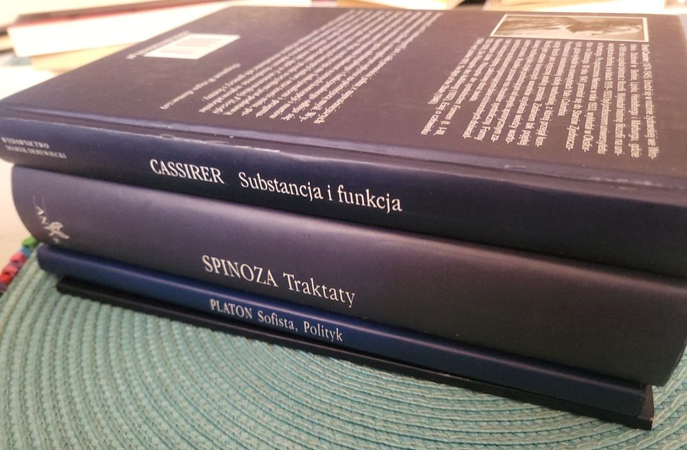 Kant, Spinoza, Traktaty, Cassirer,  Platon
