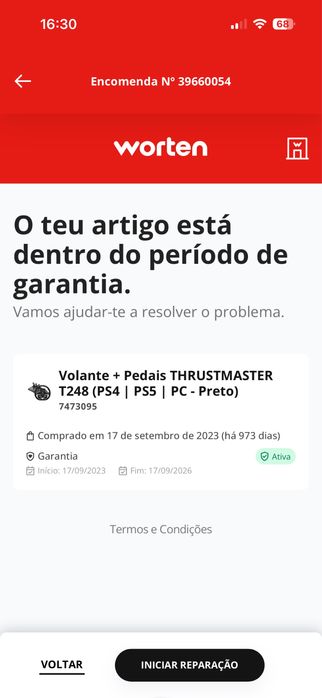 Thrustmaster T248 volante + pedias