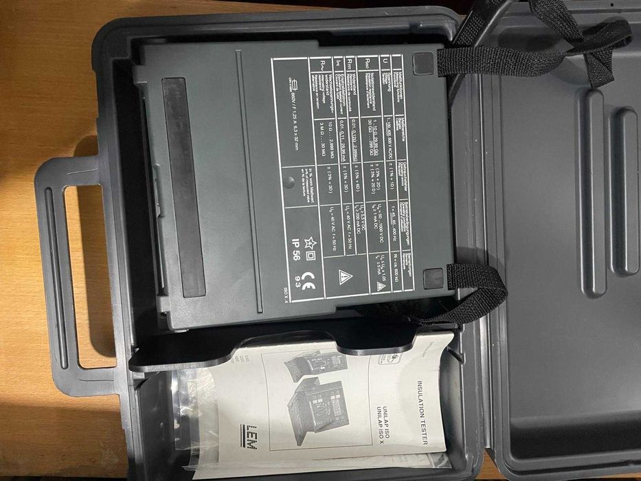 Testador tester de Isolamento UNILAP ISO 5kV (LEM/Norma) – Novo na Caixa