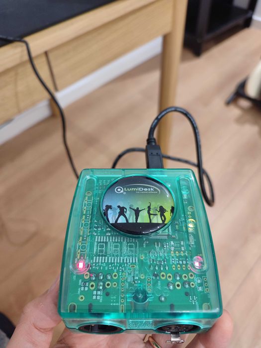 Interface DMX Lumidesk Live – Excelente para DJ e Eventos