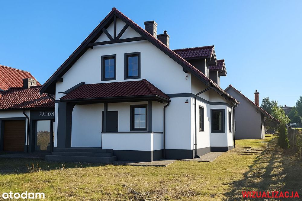 2 DOMY 160 m2 i 80 m2 na dużej działkce 1552 m2 DUŻY POTENCJAŁ