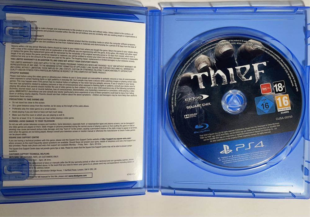 jogo para ps4 (Thief)