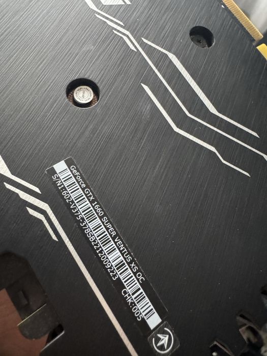 GTX 1660 Super Ventus xs