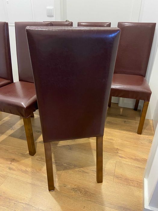 Conjunto de 6 cadeiras para mesa