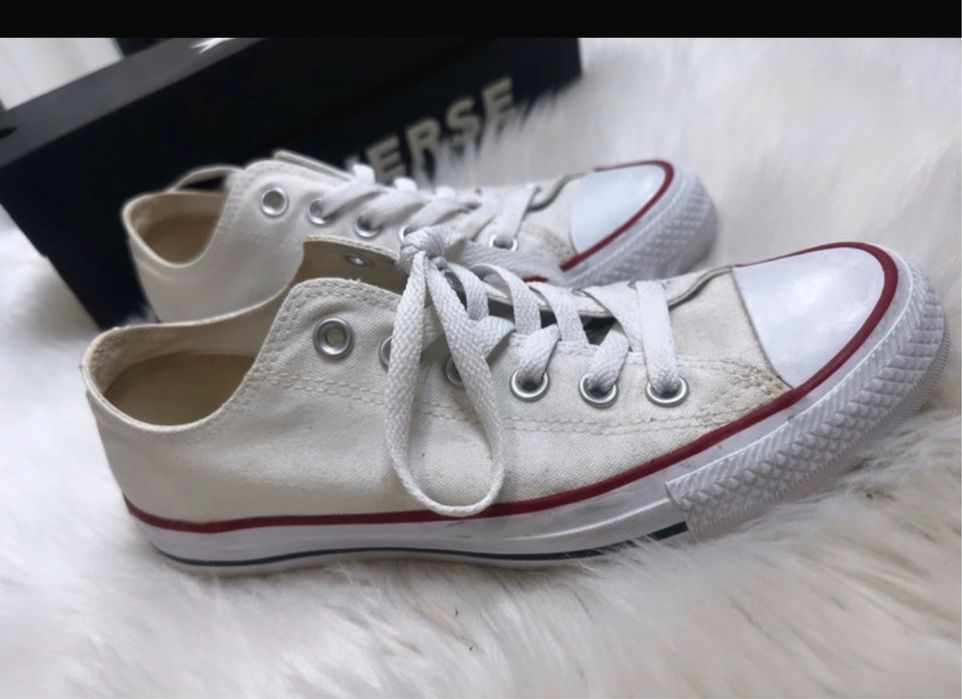Buty Converse białe damskie trampki