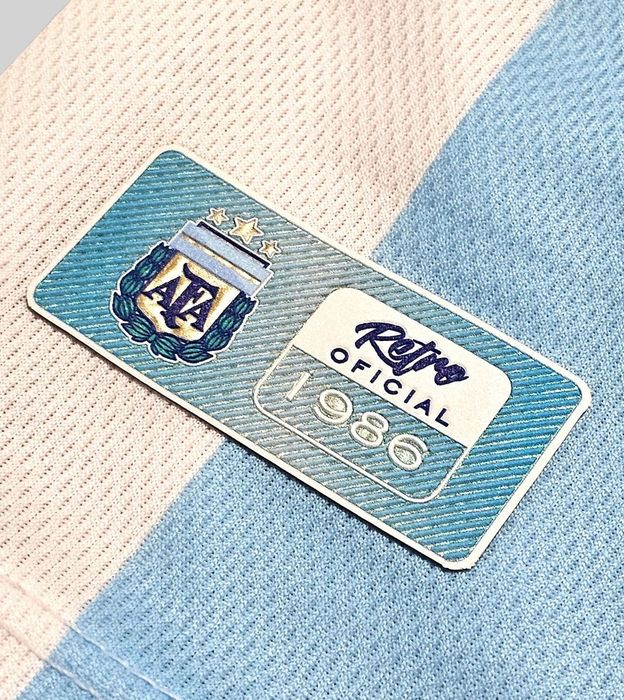 Camisola de Futebol Seleção Argentina Messi Maradona Copa do Mundo
