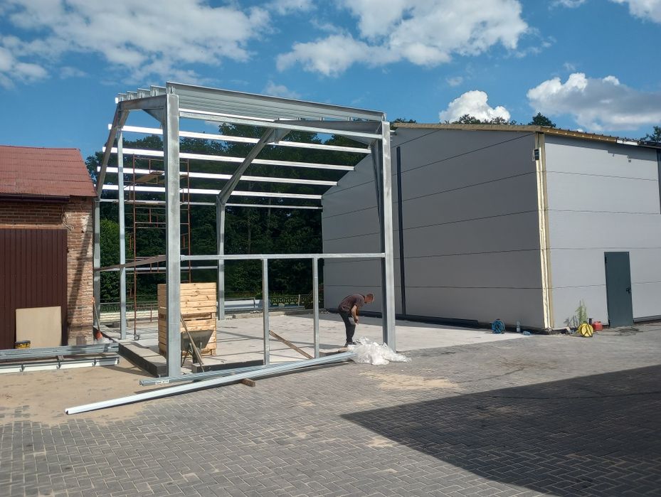 Kratownice, bindry, hala, wiata,konstrukcje dachowe, stalowe
