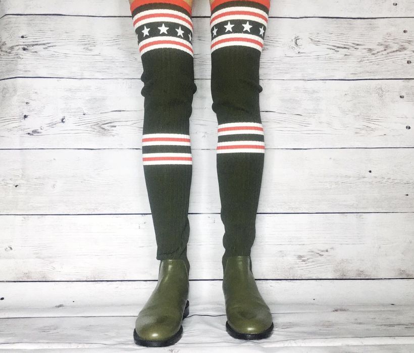 Givenchy- сапоги чулки