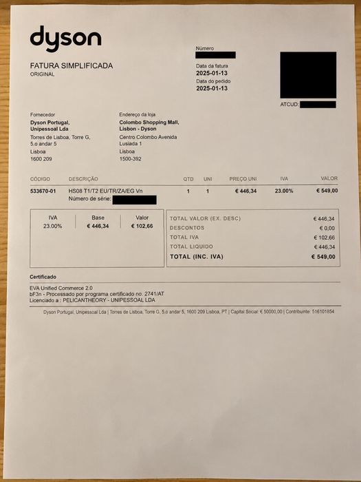 Dyson Airwrap HS08