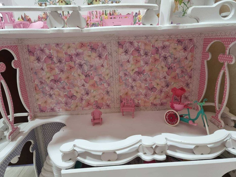 Замок дерев"яний для принцес Б/В