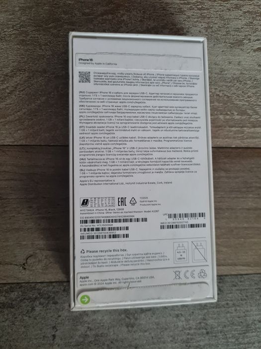 Nowy iPhone 16 128GB Black Najtaniej Wrocław Gratisy