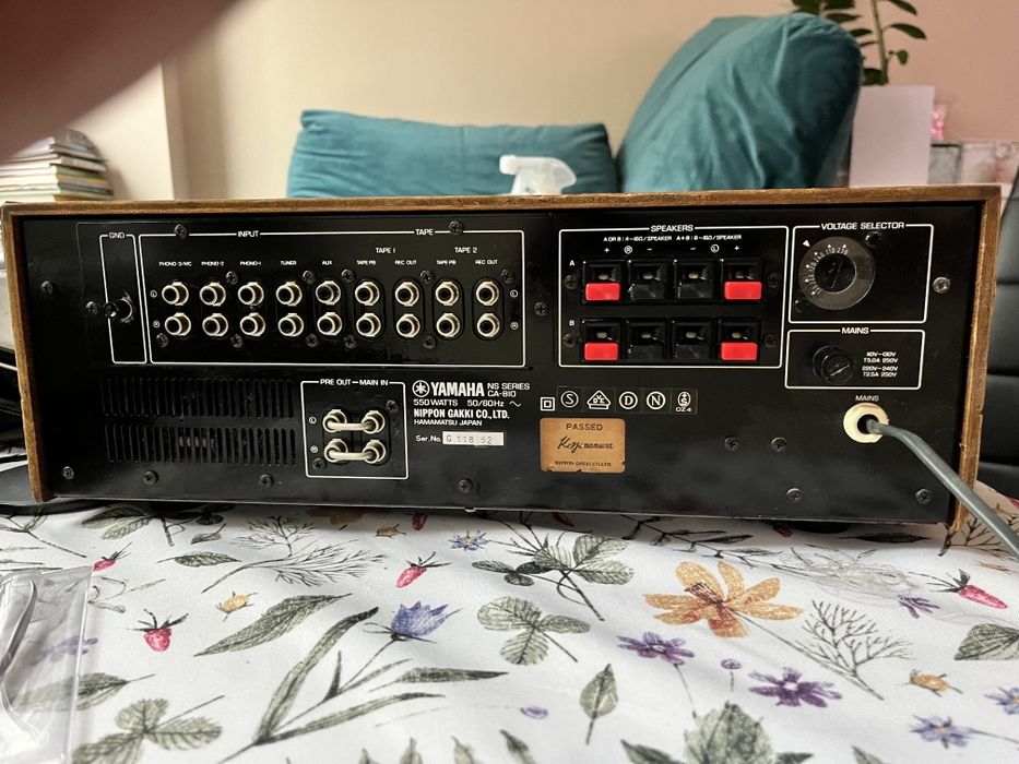 Zestaw audio Yamaha ca 810 Denon dcd 1550ar dali  lektor 3
