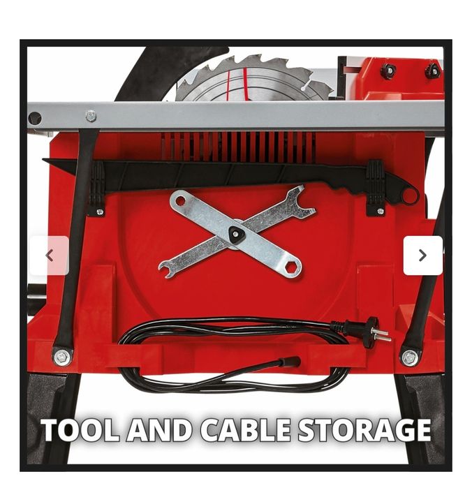 Serra de mesa com bancada 1800 W 254 mm Einhell TC-TS 254 U
