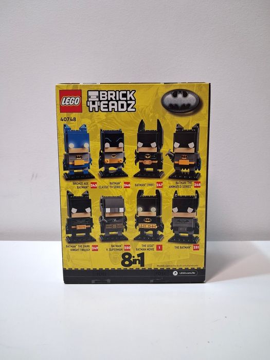 ENVIO GRATIS-LEGO 40748 Batman 8in1 (BrickHeadz)