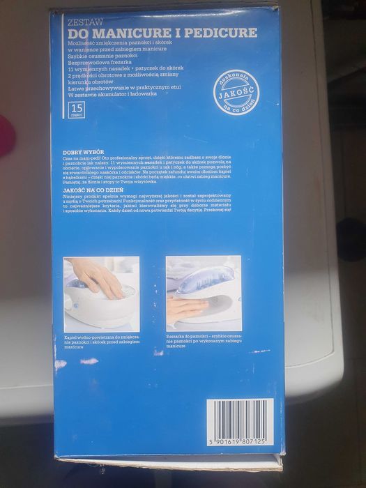 Zestaw do manicure i pedicure NOWY