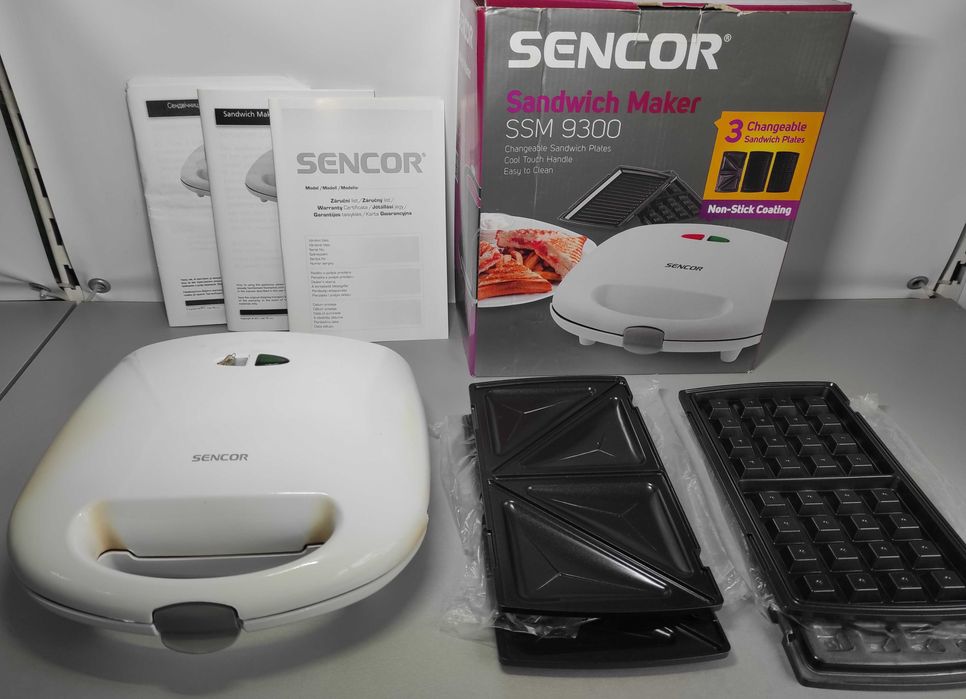 бутербродниця-вафельниця-гриль Sencor SSM 9300