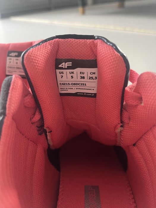 4F buty, adidasy na koturnie 38 rozm
