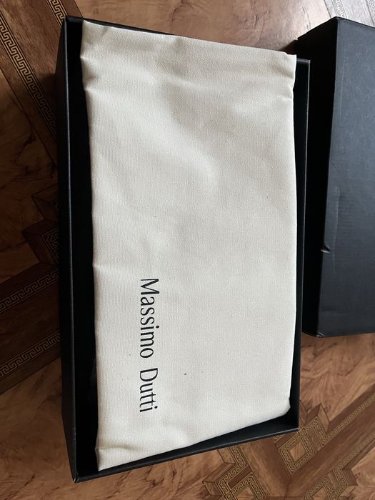 Продаю туфлі лофери Massimo dutti 38 шкіра замша