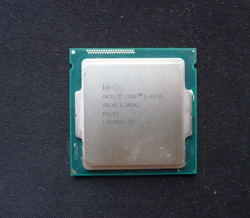 Процессор Intel Core i5-4570 (6 МБ, 3,20-3,60 ГГц) Socket 1150