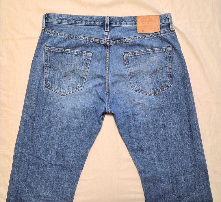 Levi's Premium 501 Original Fit  W34 L30 Преміальні джинси блакитні