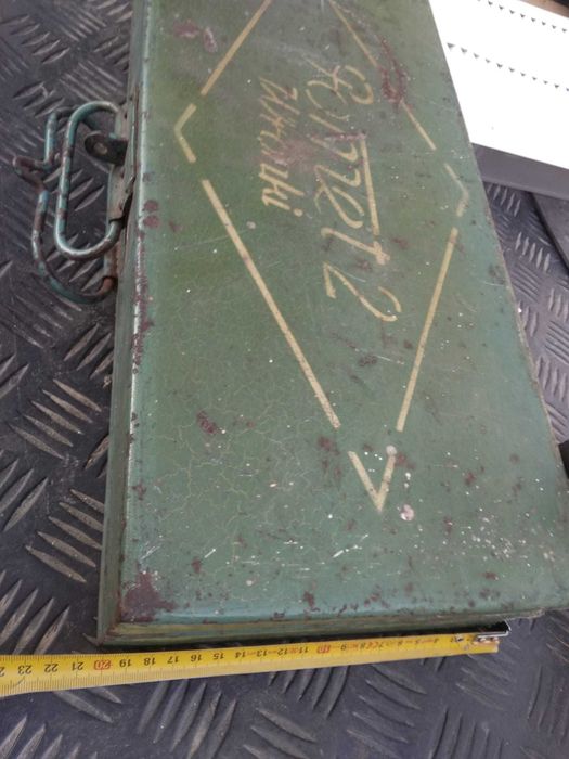 skrzynia metalowa ROMET 2 WRONKI duża sama stal