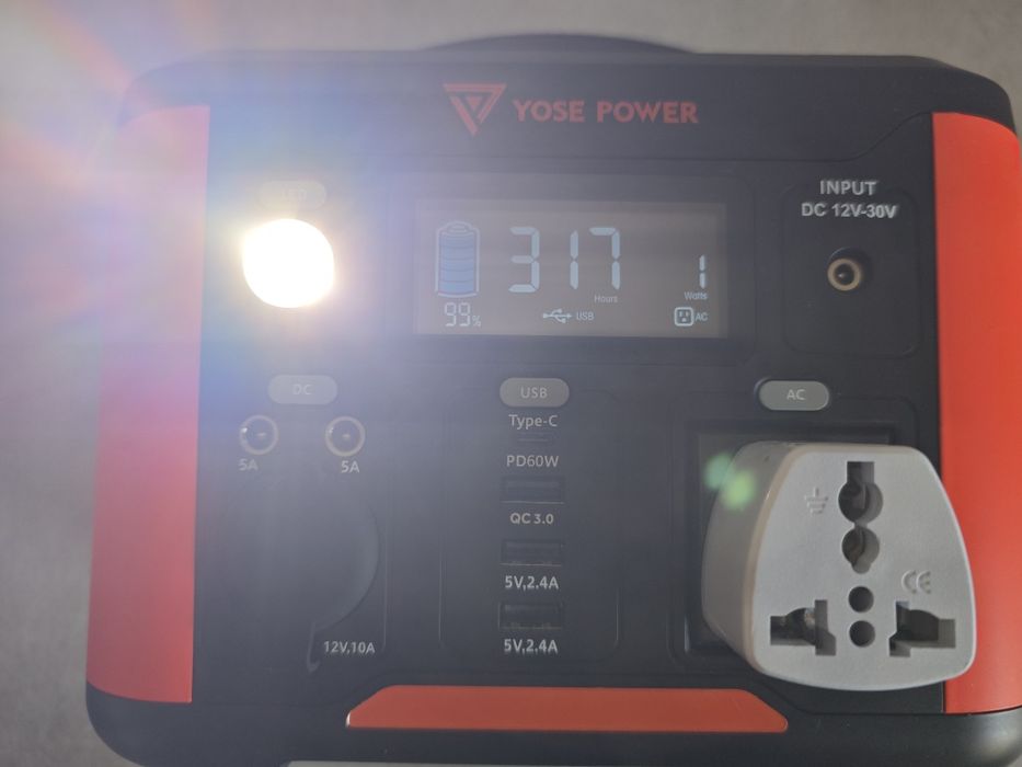 Зарядна станція Yose power 388 вт
