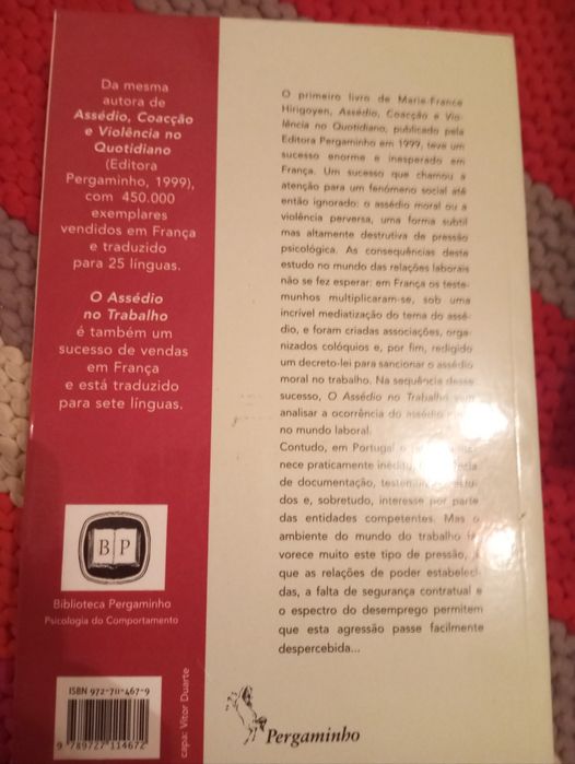 O Assédio no trabalho - Marie-France Horigoyen