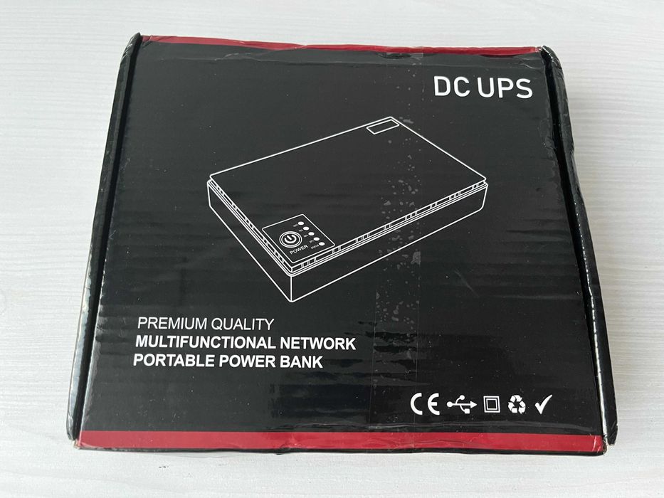 UPS для Роутера на 10000 mAh - 12V/9V/5V (Powerbank, 5+ год)