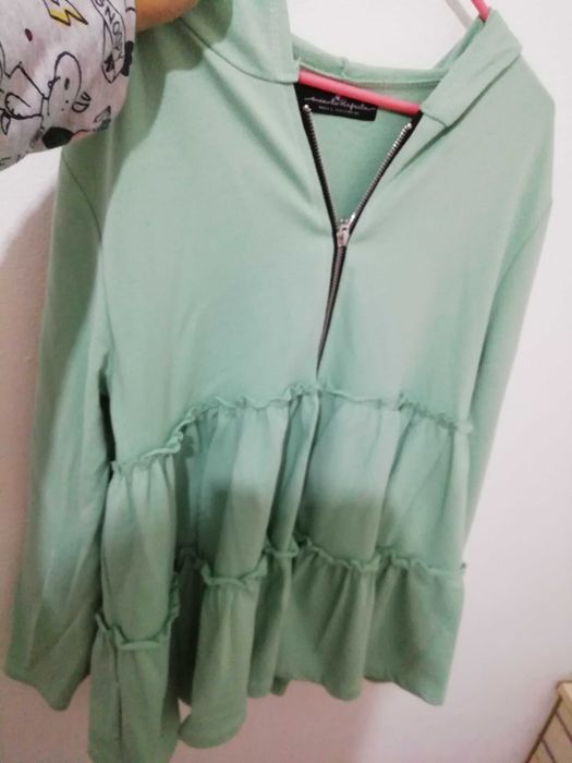 Casaco verde água novo