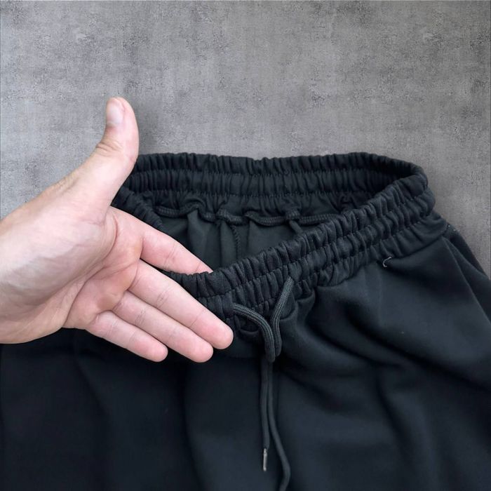 Широкі спортивні темні штани  оверсайз baggy bershka sweatpants опіум