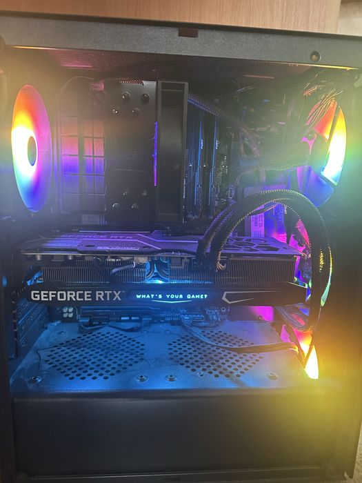 Игровой пк i5 14400f 16 gb озу  3080ti