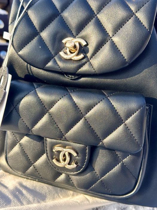 Рюкзак шкіряний chane l