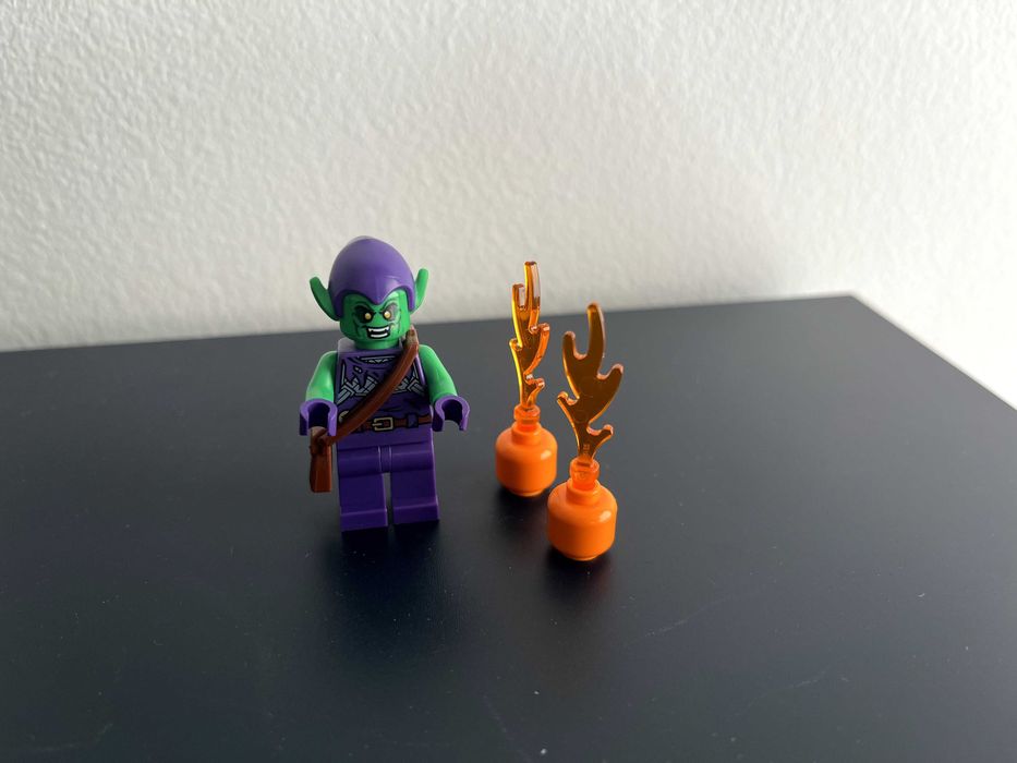 Figurka Zielonego Goblina z LEGO gazetki Spider-Man Green Goblin