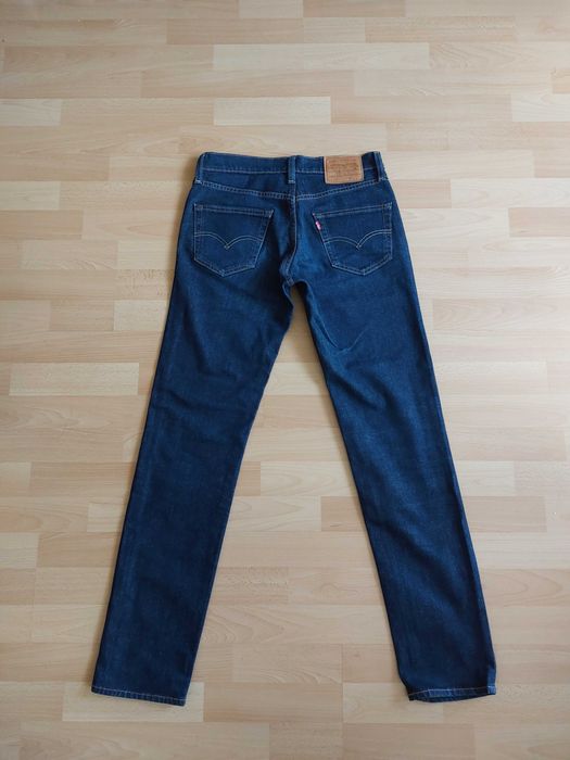 Levis 511 Premium stretch W30 L34 spodnie jeansowe jeansy straight slim proste 30/34 Levi Strauss