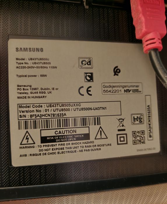 TV Smart Samsung 43 polegadas