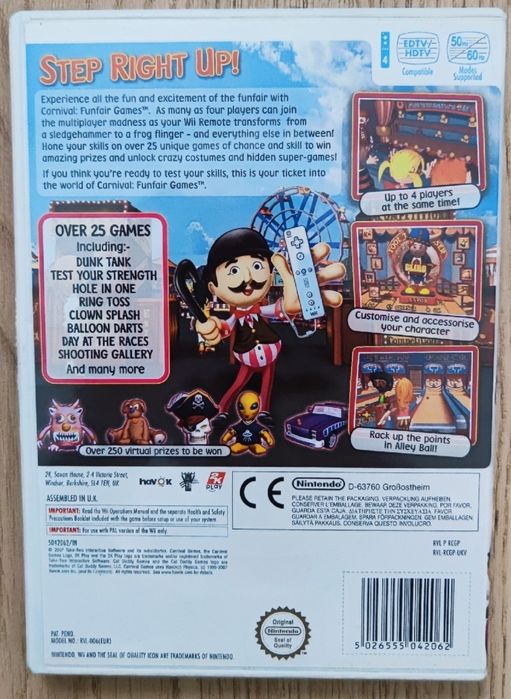 Gra Carnival Fun Fair Games Nintendo Wii (Wii)
