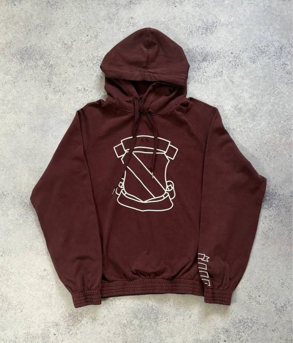 Худі Number (N)ine Brown Shield Hoodie коричневе S M L