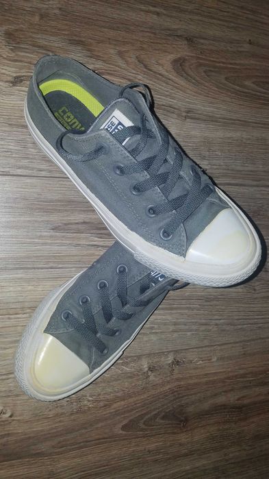 Buty Converse All Star Chuck Taylor II 36/37 23.5cm szare trampki