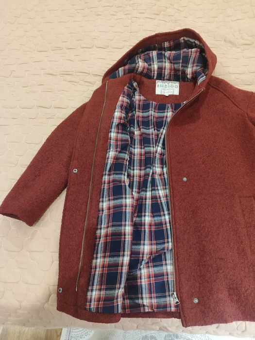 Куртка напівпальто Mark and Spencer напіввовняне жіноче