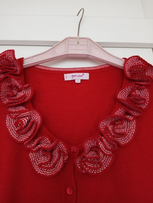 Marks Spencer - sweterek damski z3/4 rękawem rozm 14