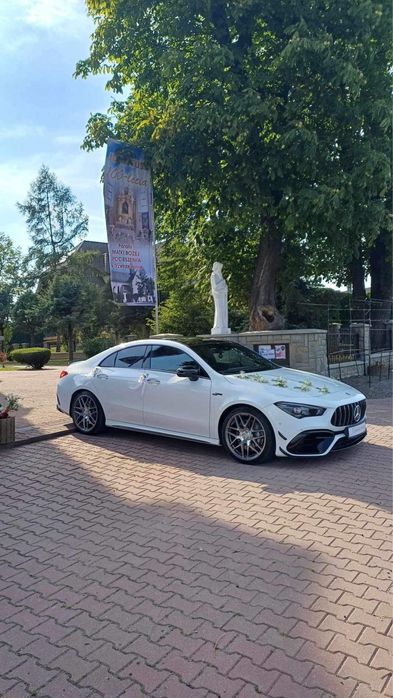 Samochody do ślubu MERCEDES CLA 45 AMG / BMW M3 G30