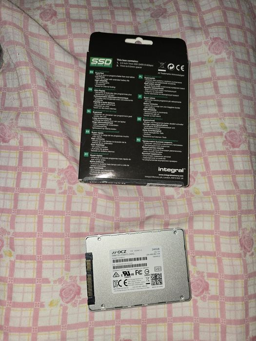 Disco ssd intenso 480 gb (novo) + ocz 240 gb (usado)