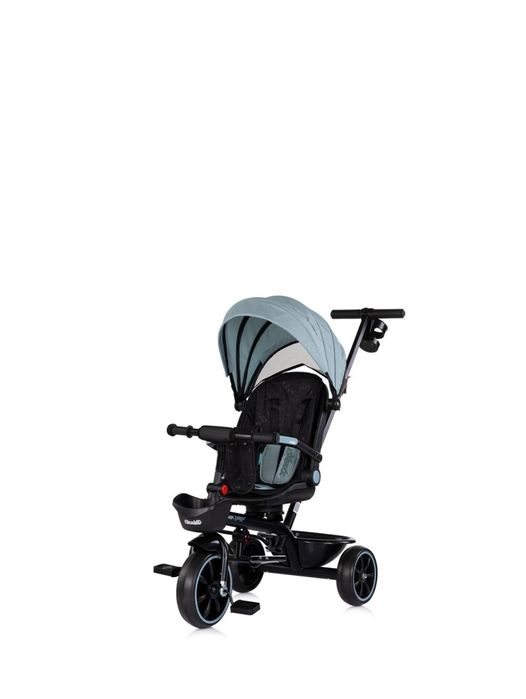 Triciclo com Capota e Pega para os Pais Max Sport de CHIPOLINO Matcha