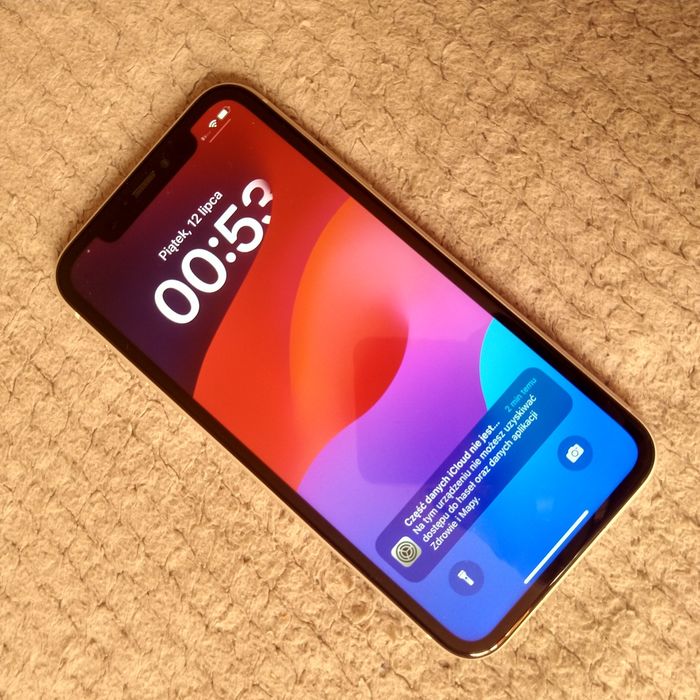 iPhone XR Silver 64 GB - nowa  bateria