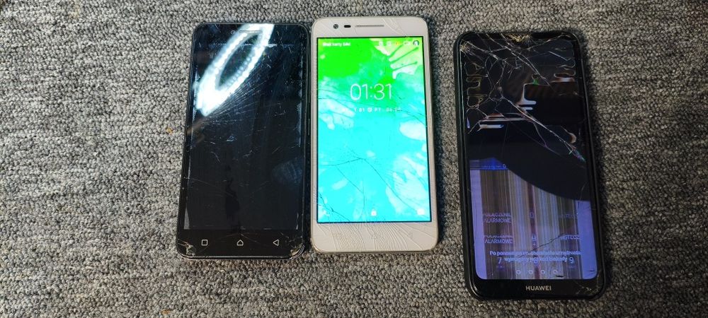 Telefony uszkodzone Huawei y6 2019, Lenovo