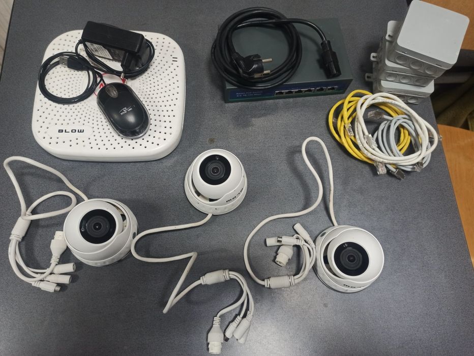 Kamery JP poe, dysk 1 Tb , 2.8 Mpx