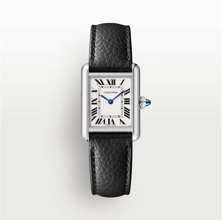 Годинник унiсекс Tank Must de Cartier watch black