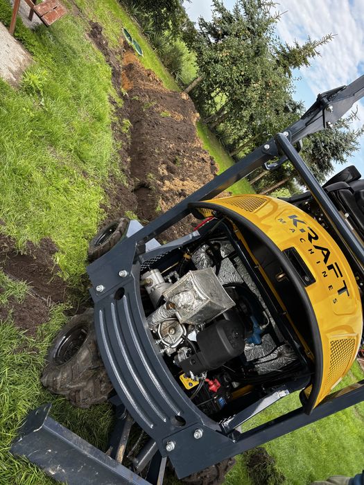 Usługi minikoparką - różne