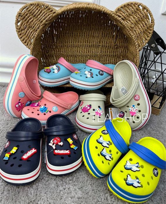 Сабо крокс Crocs Crocband для дівчаток та хлопчиків