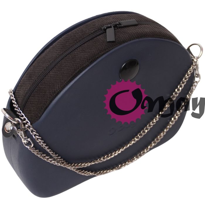 organizer do OBAG MOON LIGHT elegancki welur czarny 2 kieszenie OMAY